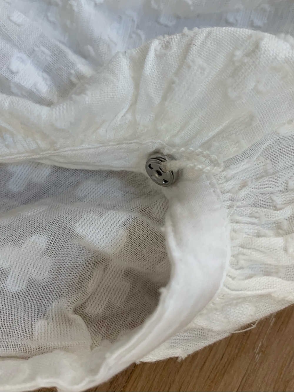 Madewell White Tie Back Flutter Sleeve Midi Sundress XXS 00 - Picture 3 of 9
